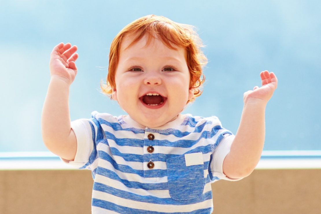 Is there anything more infectious than a toddler laughing?