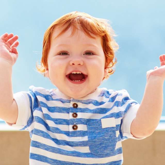 Is there anything more infectious than a toddler laughing?