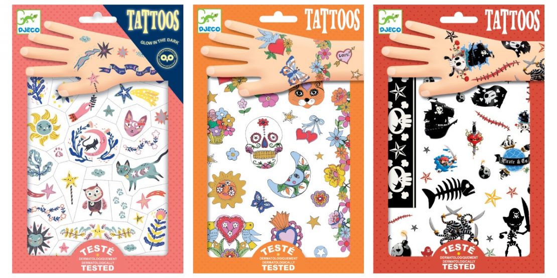 Djeco Temporary Tattoos