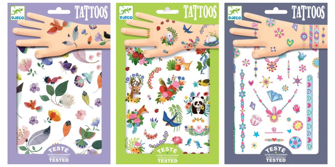 Djeco Temporary Tattoos