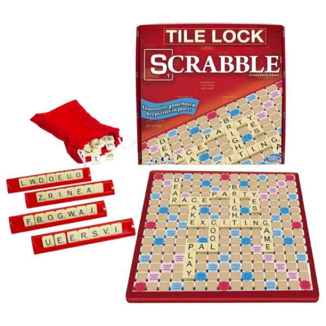 Hasbro/Winning Moves Tile Lock Scrabble