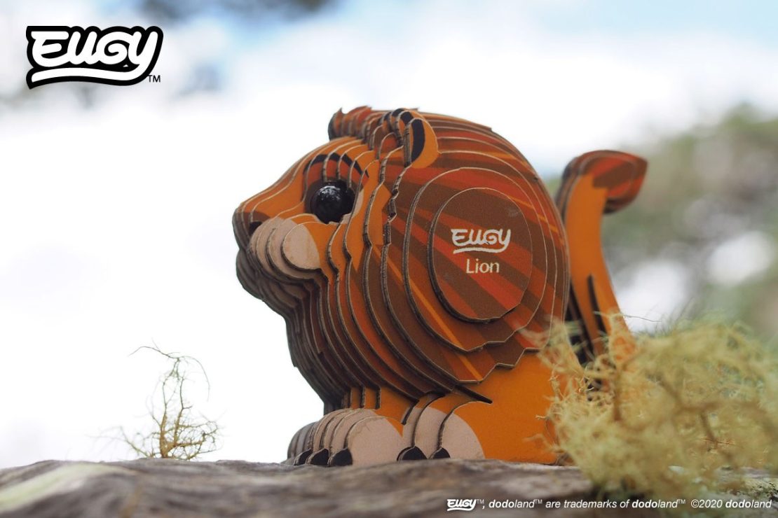 Lion Eugy 3D Model