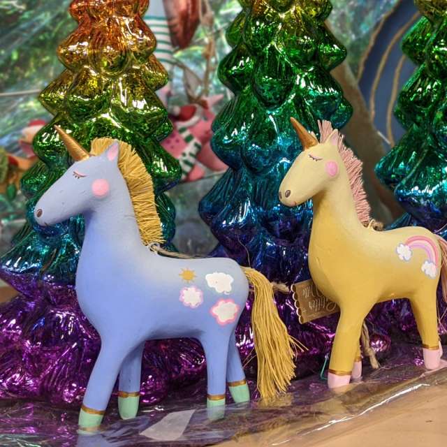 Unicorn Holiday Ornaments