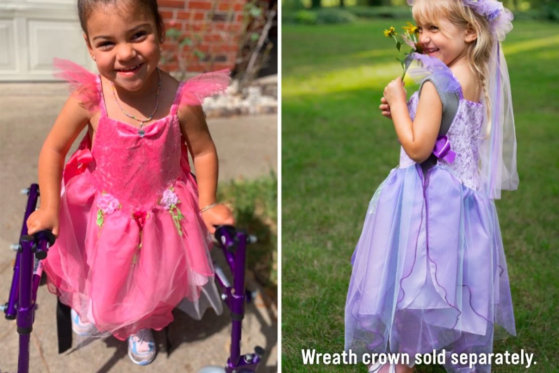 Forest Fairy Tunics in Pink or Lilac