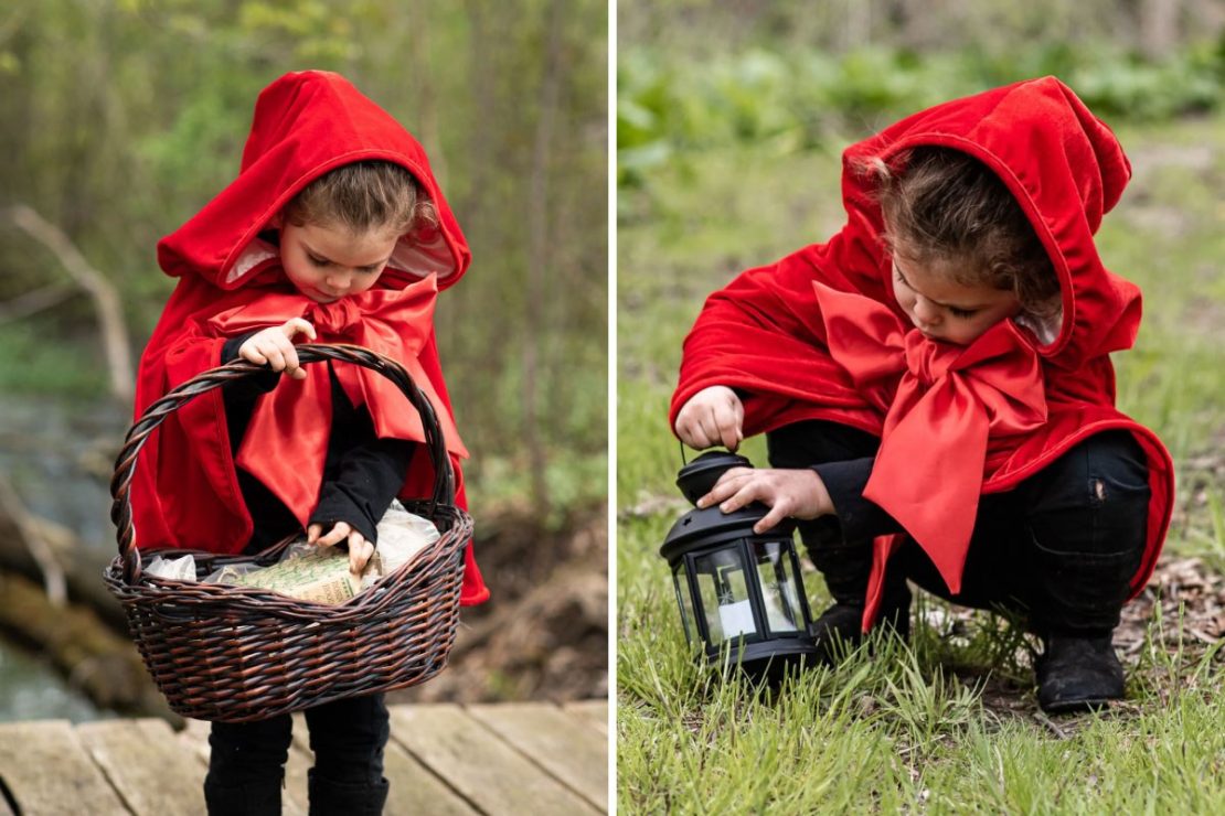Woodland Storybook Red Riding Hood Cape