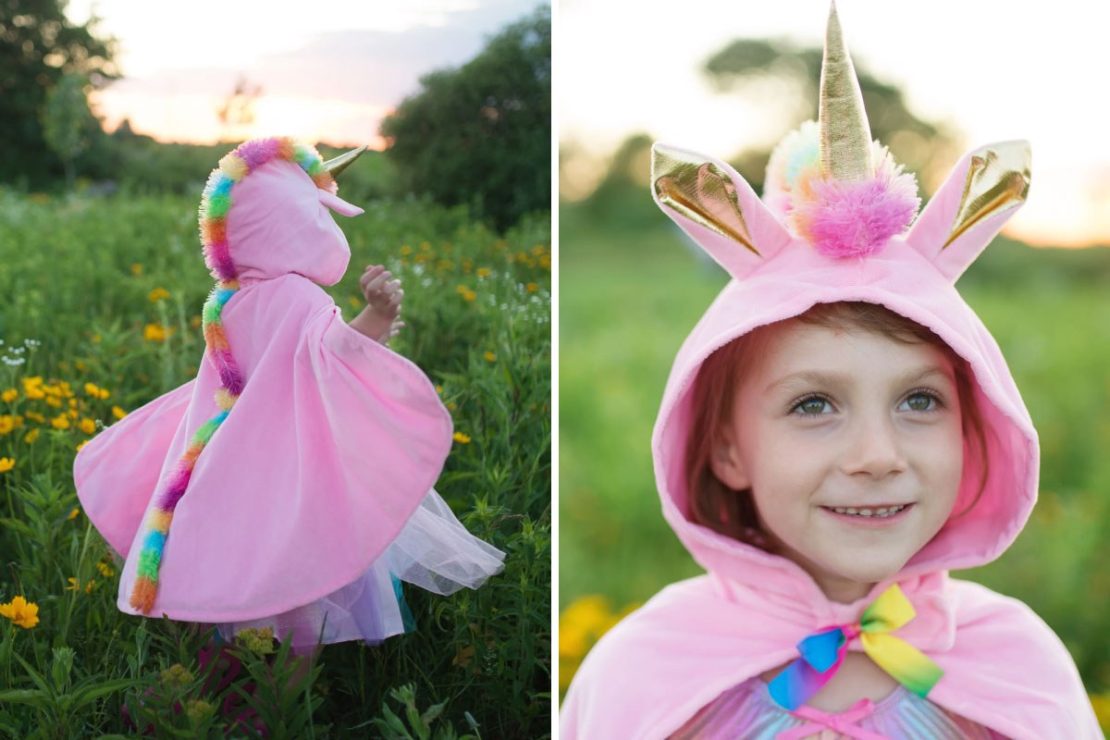 Pink Unicorn Cape