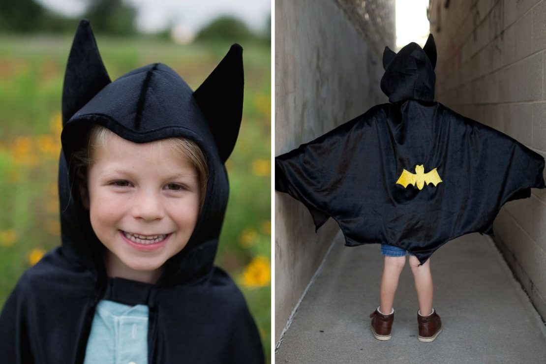 Bat Cape with Hood