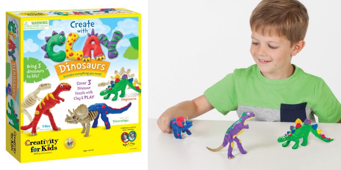 Create With Clay Dinosaurs from Creativity for Kids