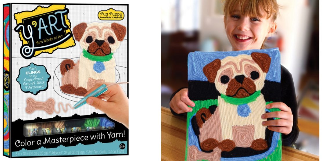 Y'Art Craft Kit - Pug Puppy from Kahootz Toys