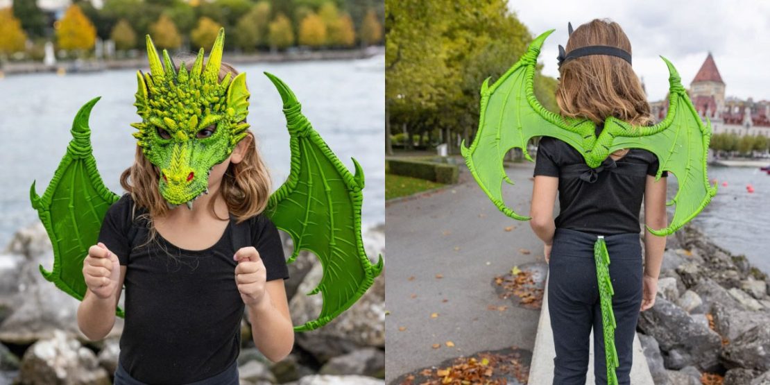 Green Dragon Dress Up Accessories from Great Pretenders