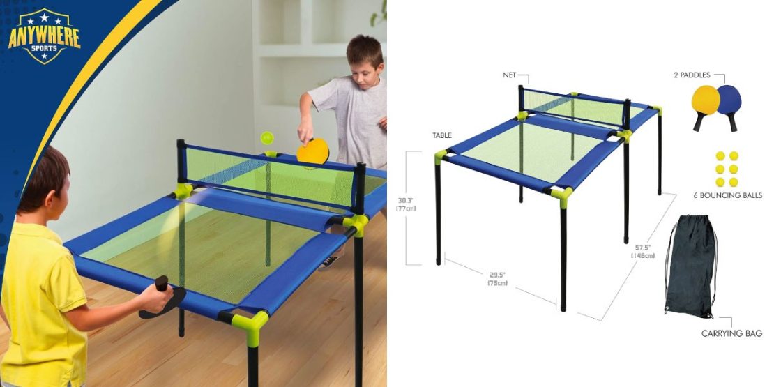 Anywhere Sports Trampoline Pong from Thin Air Brands