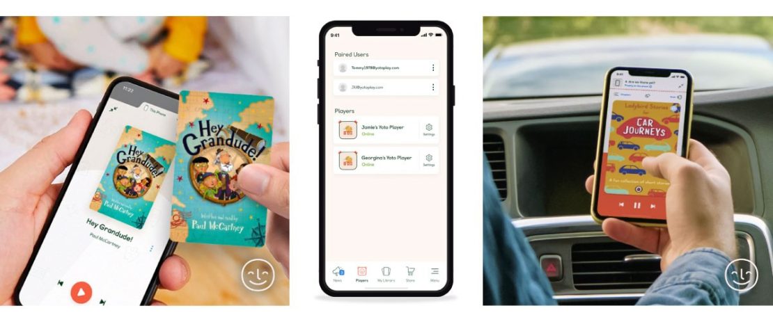 Yoto Parent's App is available for iOS or Android