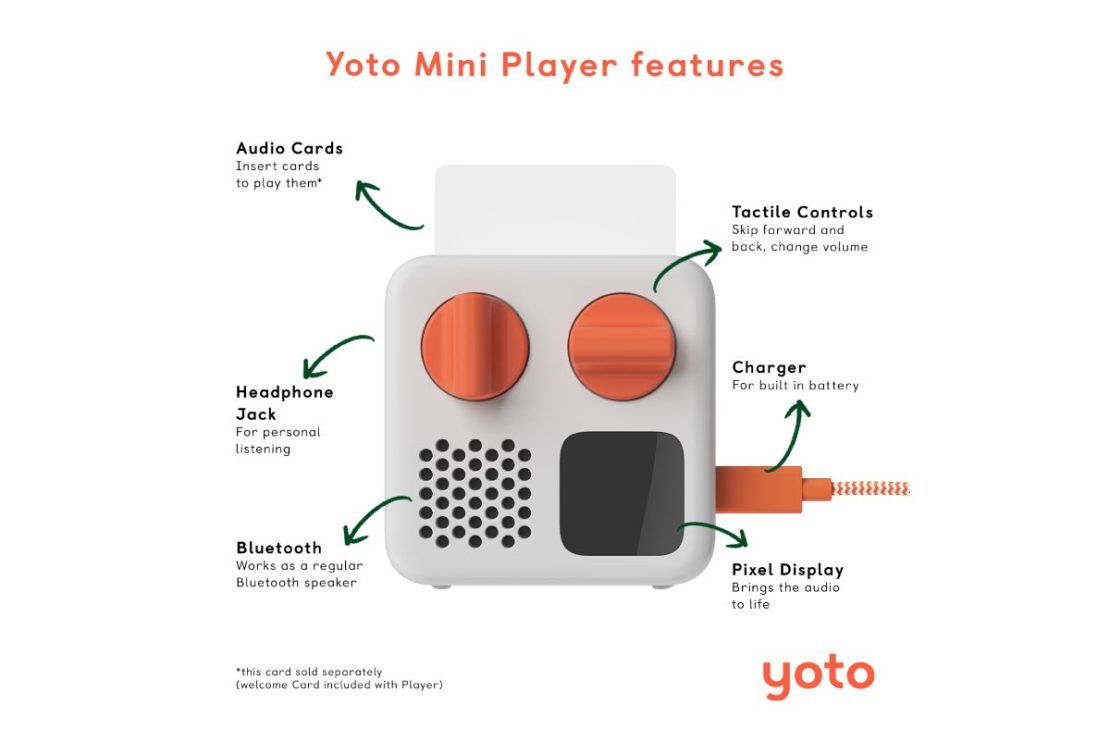 Yoto Mini Player Features