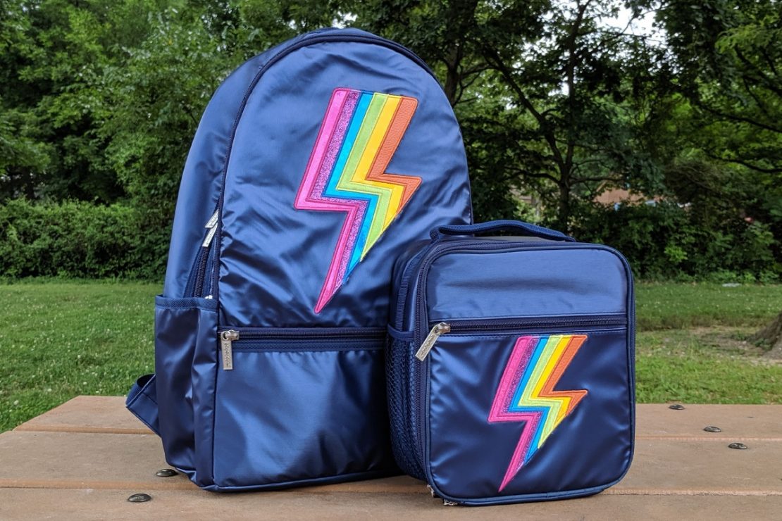 iScream Metallic Lightnig Backpack & Lunch Box