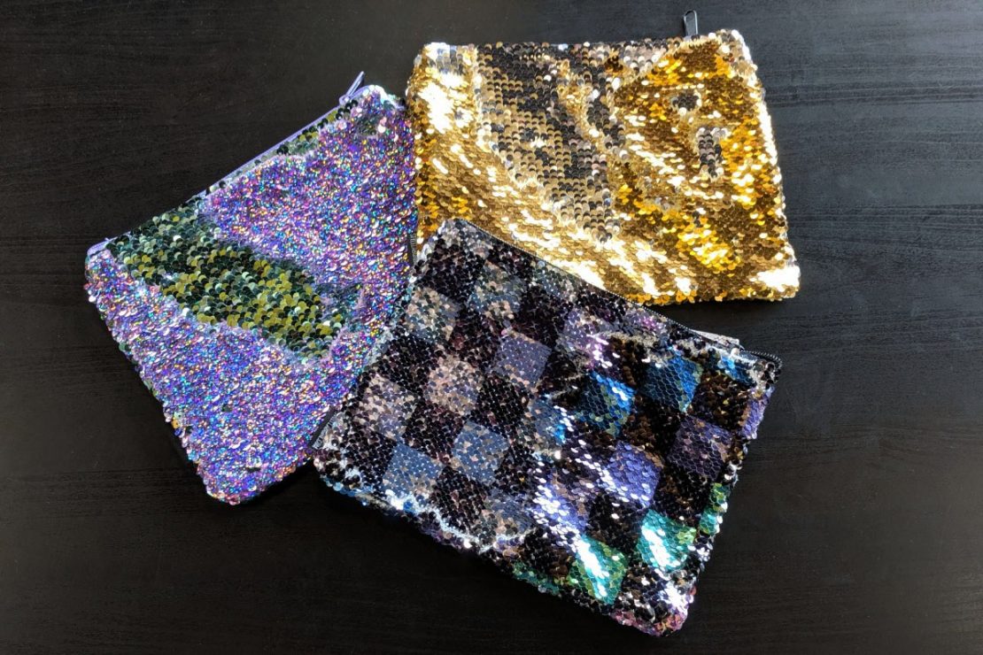 Magic Sequin pouches