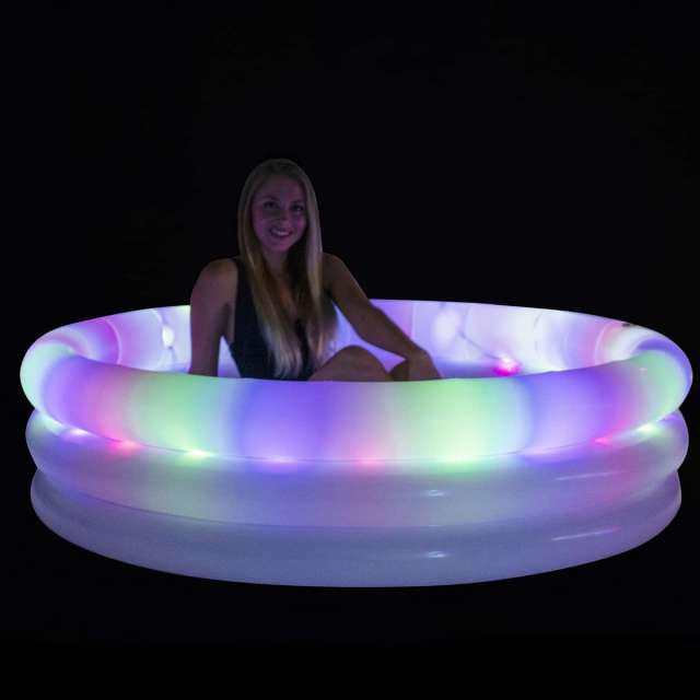 PoolCandy Illuminated LED Sunning Pool