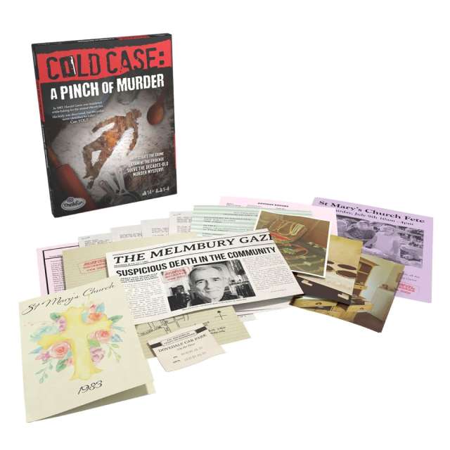 Cold Case: A Pinch of Murder Mystery Game