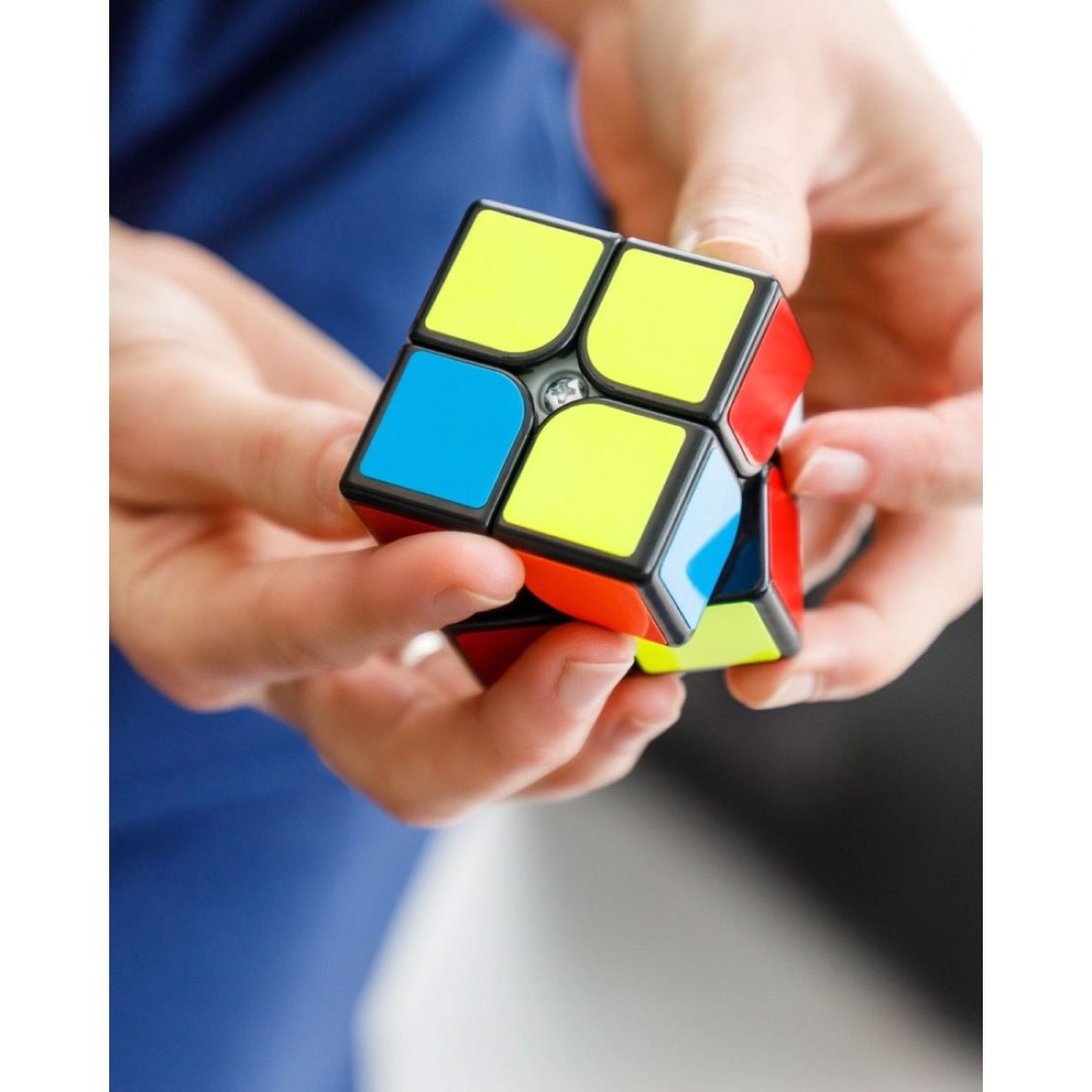Cubidi 2x2 puzzle cube in Los Angeles Color Scheme