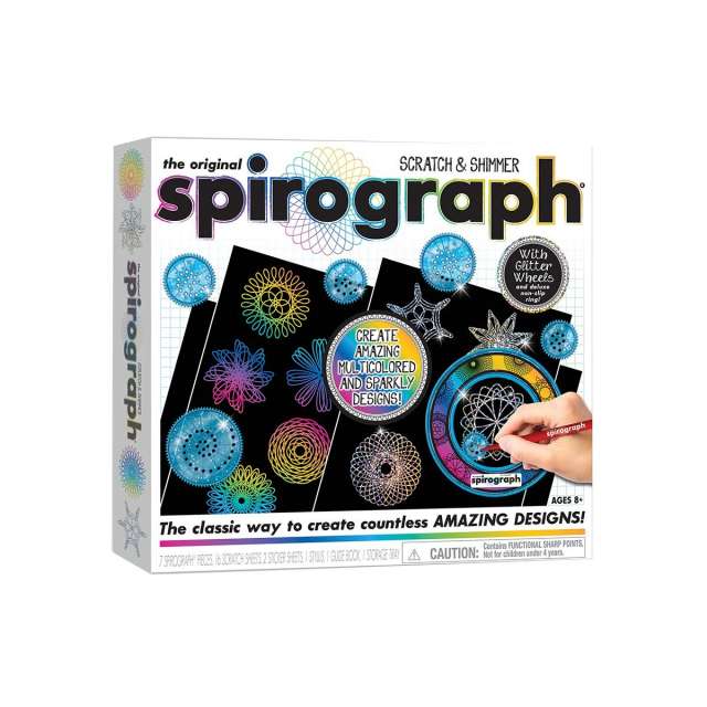 Spirograph Scratch & Shimmer Set