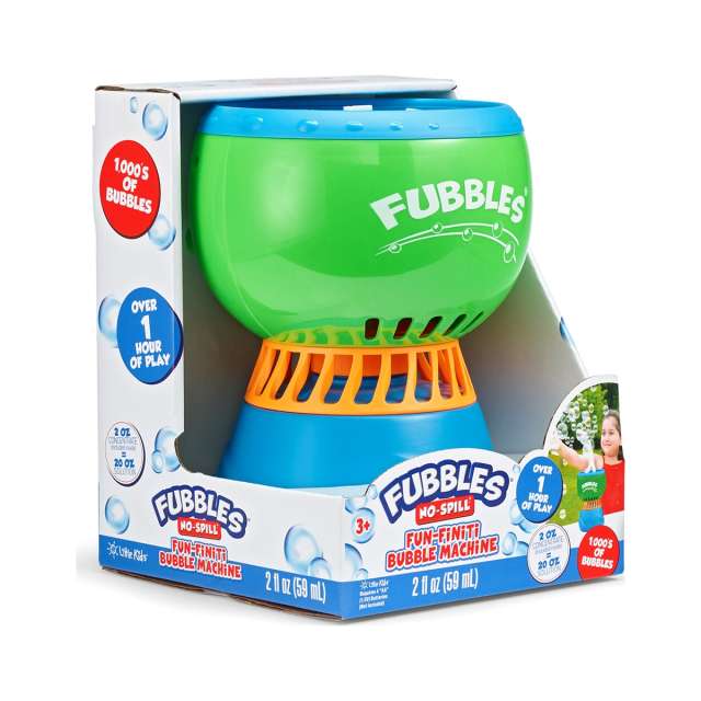 Fubbles No Spill FunFiniti Bubble Machine