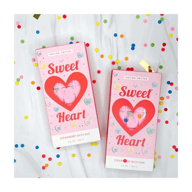 Sweet Heart Rainbow Bath Bar