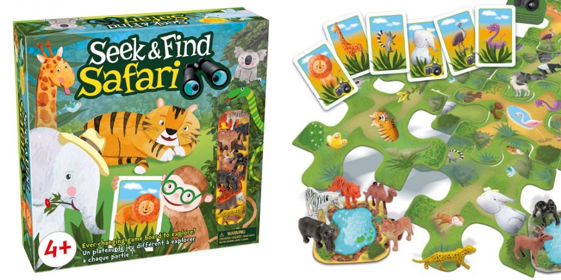 Seek & Find Safari Game