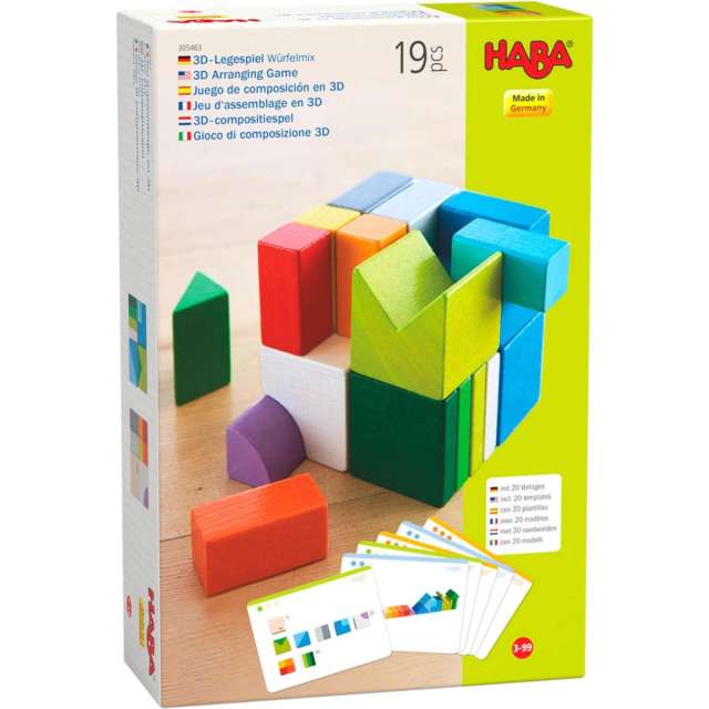 Haba Chromatix 3D Arranging Wooden Block Game