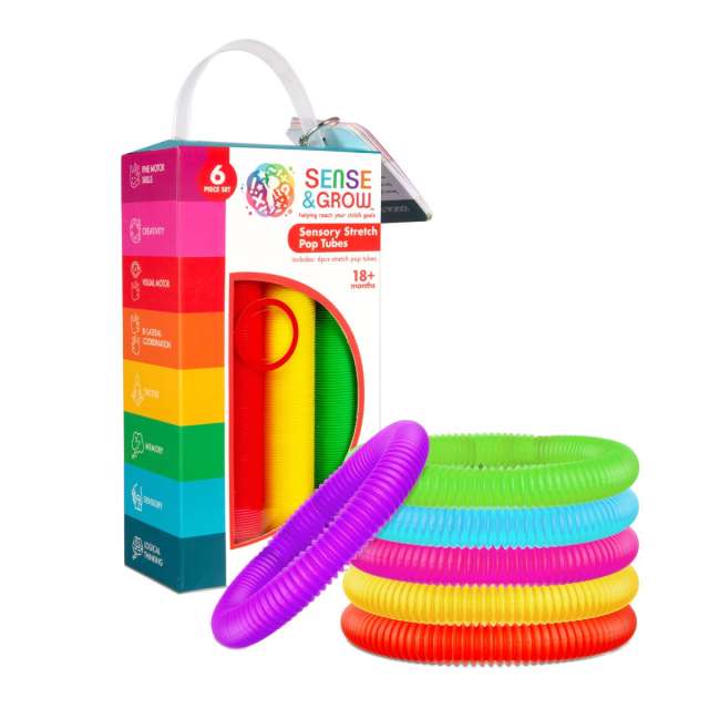 Sense & Grow Sensory Stretch Pop Tubes