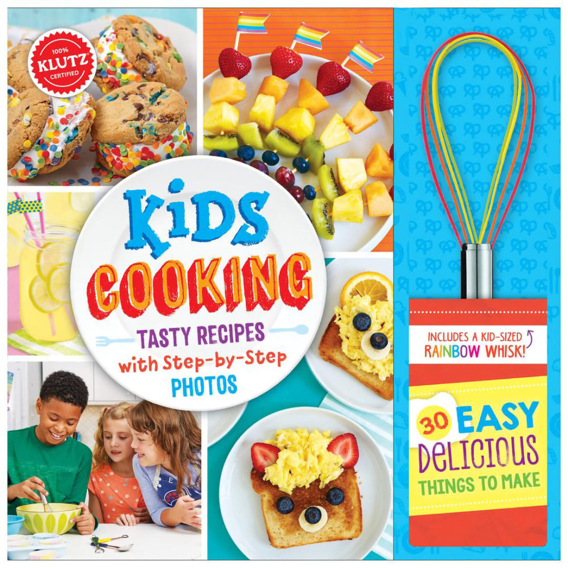 Kids Cooking Book with Whisk