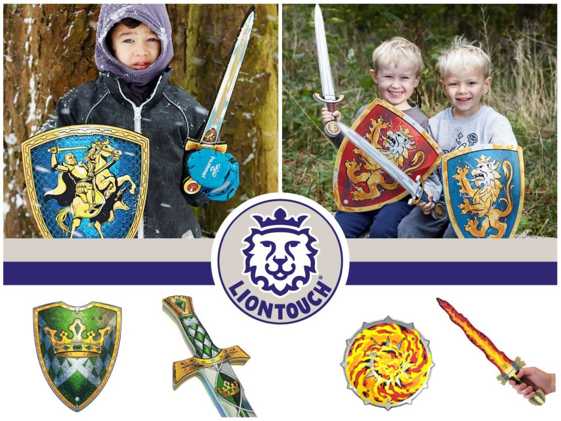 Liontouch Swords, Shields, Crowns, and Capes