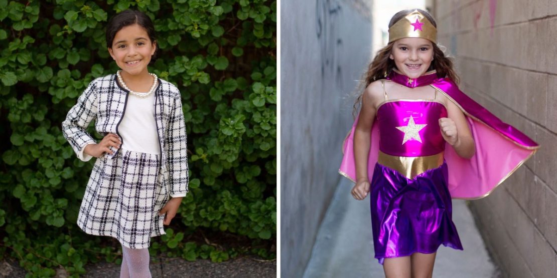 Coco the Fashionista & Superhero Dress Set from Great Pretenders