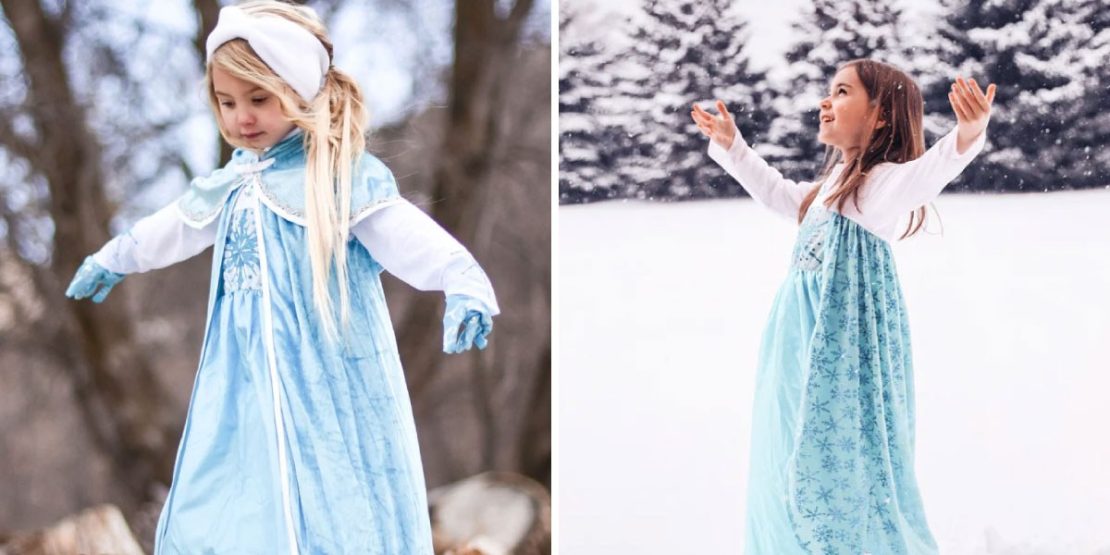 Ice Princess Dress & Ice Princess Cloak from Little Adventures