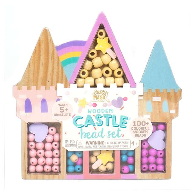 Story Magic Wooden Castle Beads Bracelet Kit