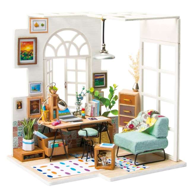 DIY Miniature House - Soho Time Office