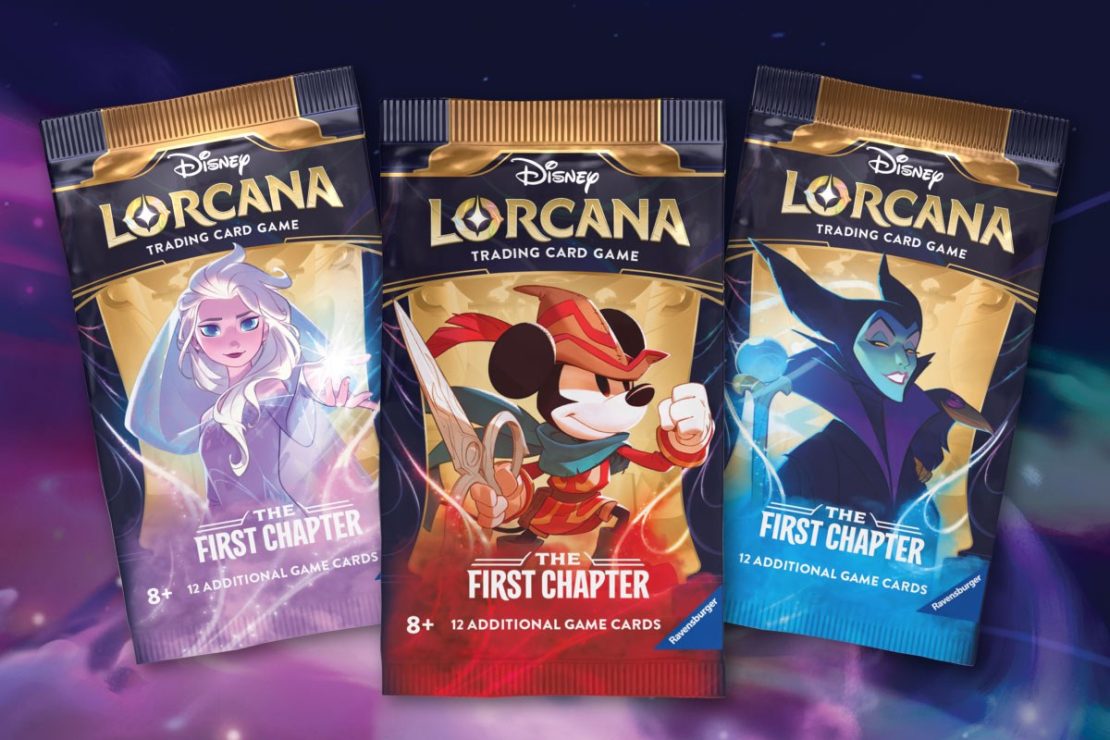 Ravensburger's Disney Lorcana First Chapter Booster Packs