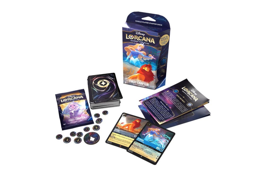 Ravensburger's Disney Lorcana First Chapter Starter Deck Sets