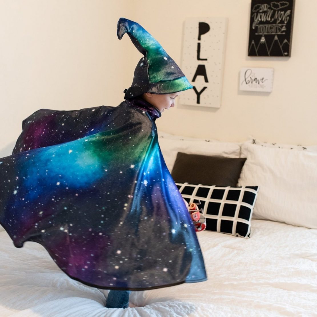 Little Adventures Galaxy Cape and Galaxy Hat