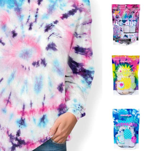 Just My Style Bagged Tie Dye Kits