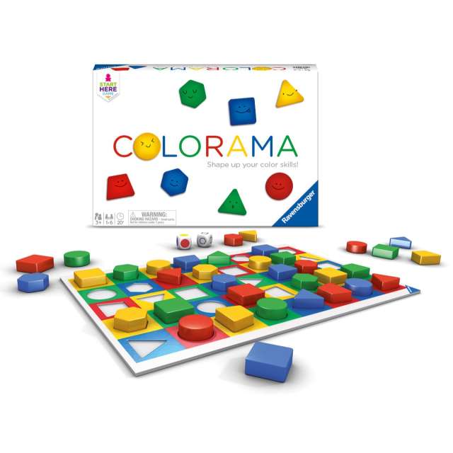 Ravensburger Colorama Shapes & Colors Game