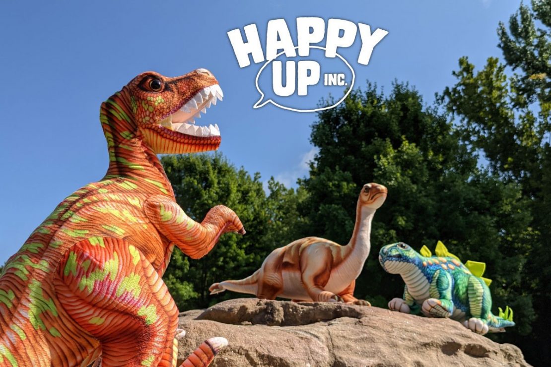 Happy Up has Dinosaurs! Let's go see!