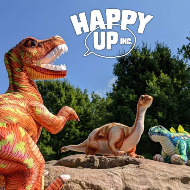 Happy Up has Dinosaurs! Let's go see!