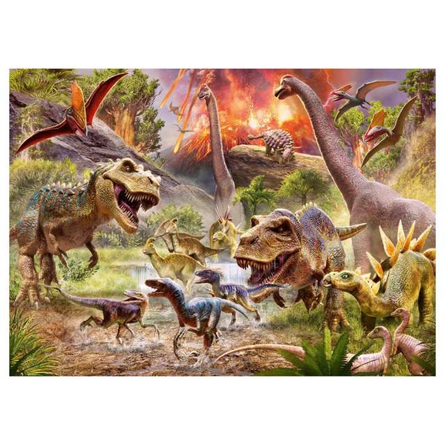 Dinosaur Dash 60 pc Jigsaw Puzzle