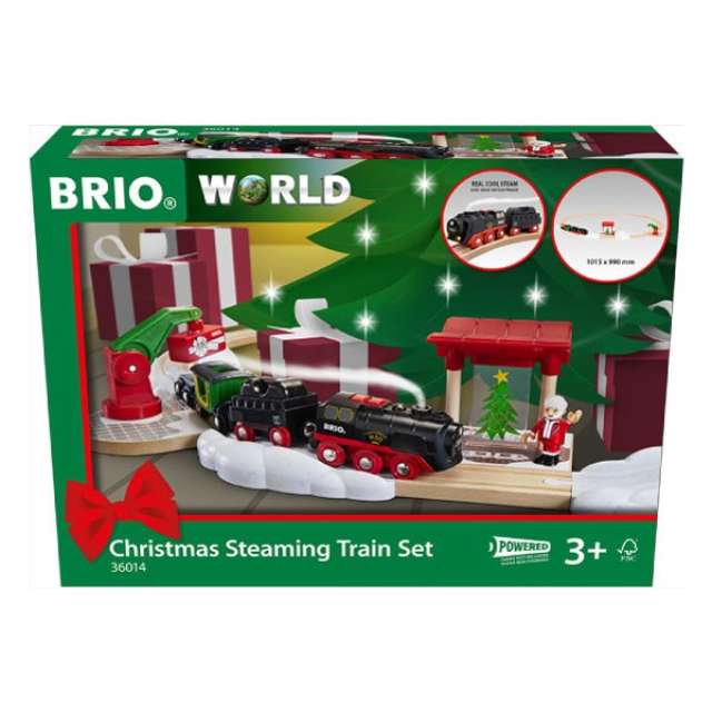 Brio Christmas Steaming Train Set