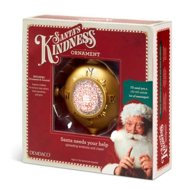 Santa's Kindness Ornament