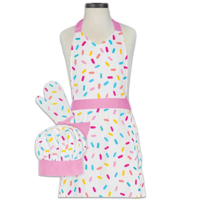 Handstand Kitchen Sprinkles Deluxe Apron Set