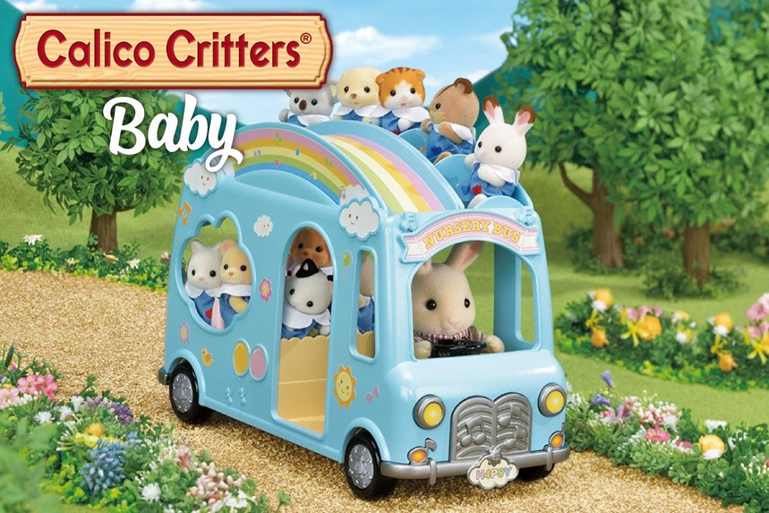 Calico Critters Sunshine Nursery Bus