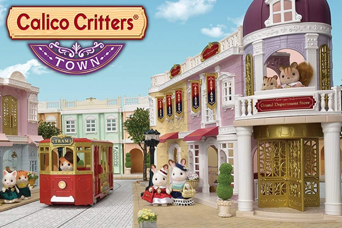 Calico Critters Town Streetscape