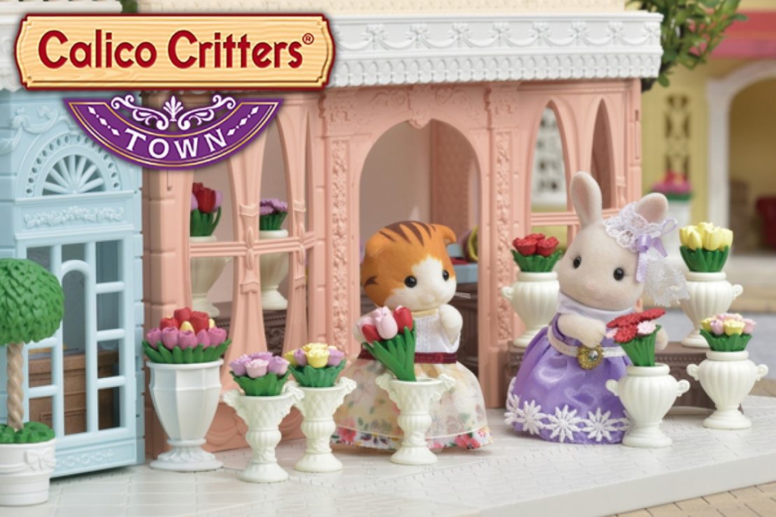 Calico Critters Town Flower Shop