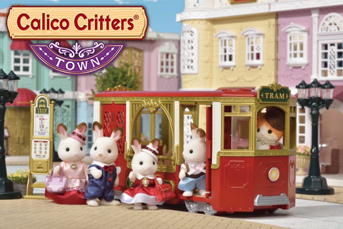 Calico Critters Town Tram