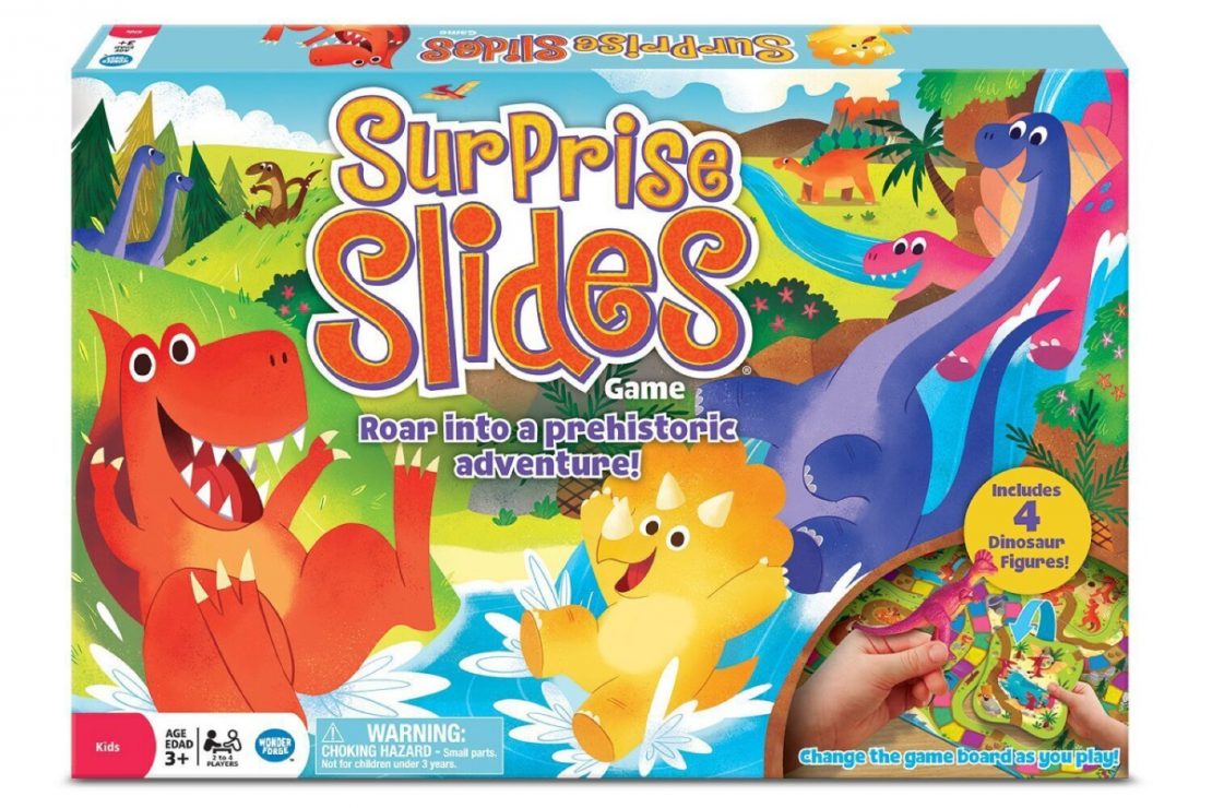Surprise Slides Dinosaurs